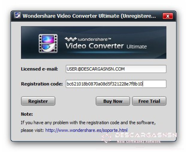 Wondershare video converter registration code free download windows 7